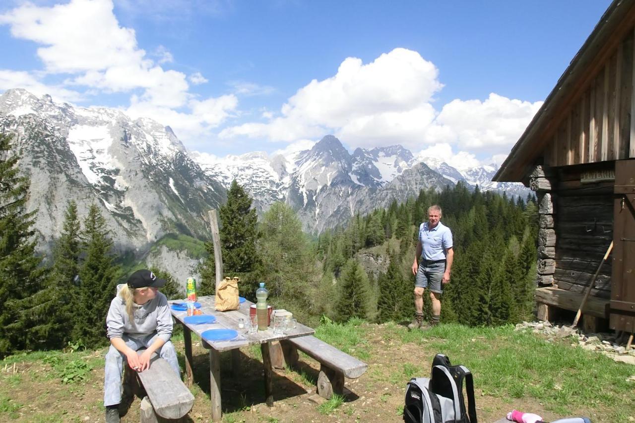 Hotel Garni Landhaus Buertlmair Hinterstoder Kültér fotó