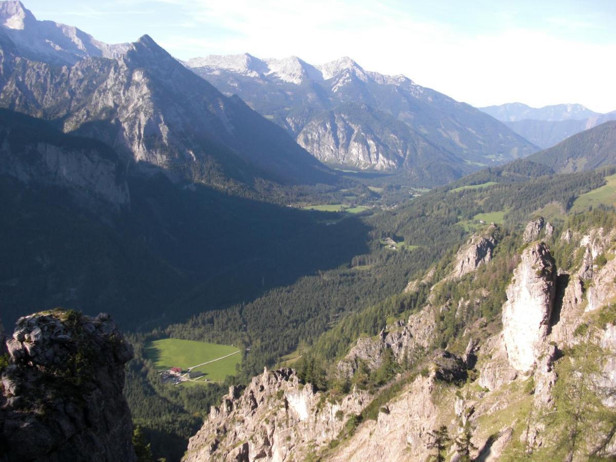 Hotel Garni Landhaus Buertlmair Hinterstoder Kültér fotó